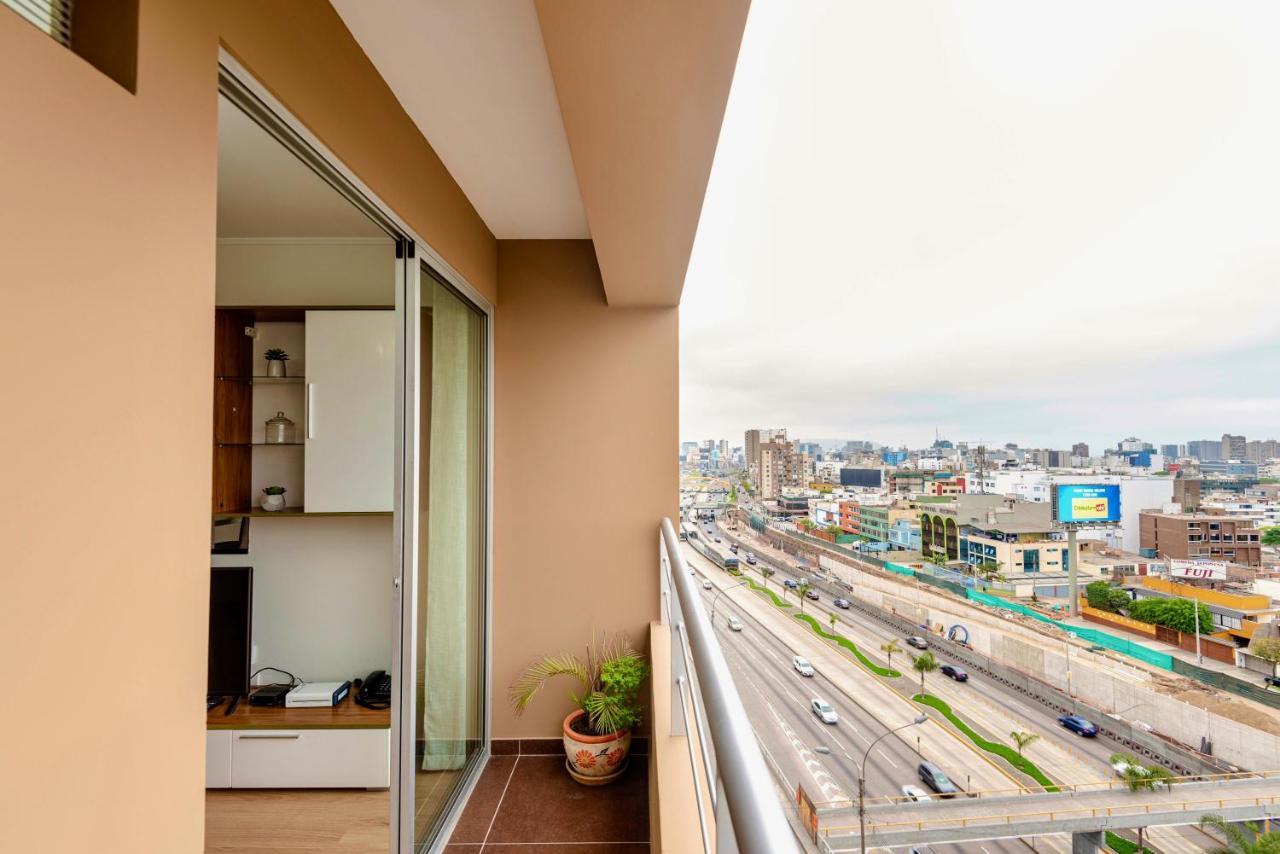 Alu Apartments - Limit With Miraflores Panoramic City View Lima Exteriör bild