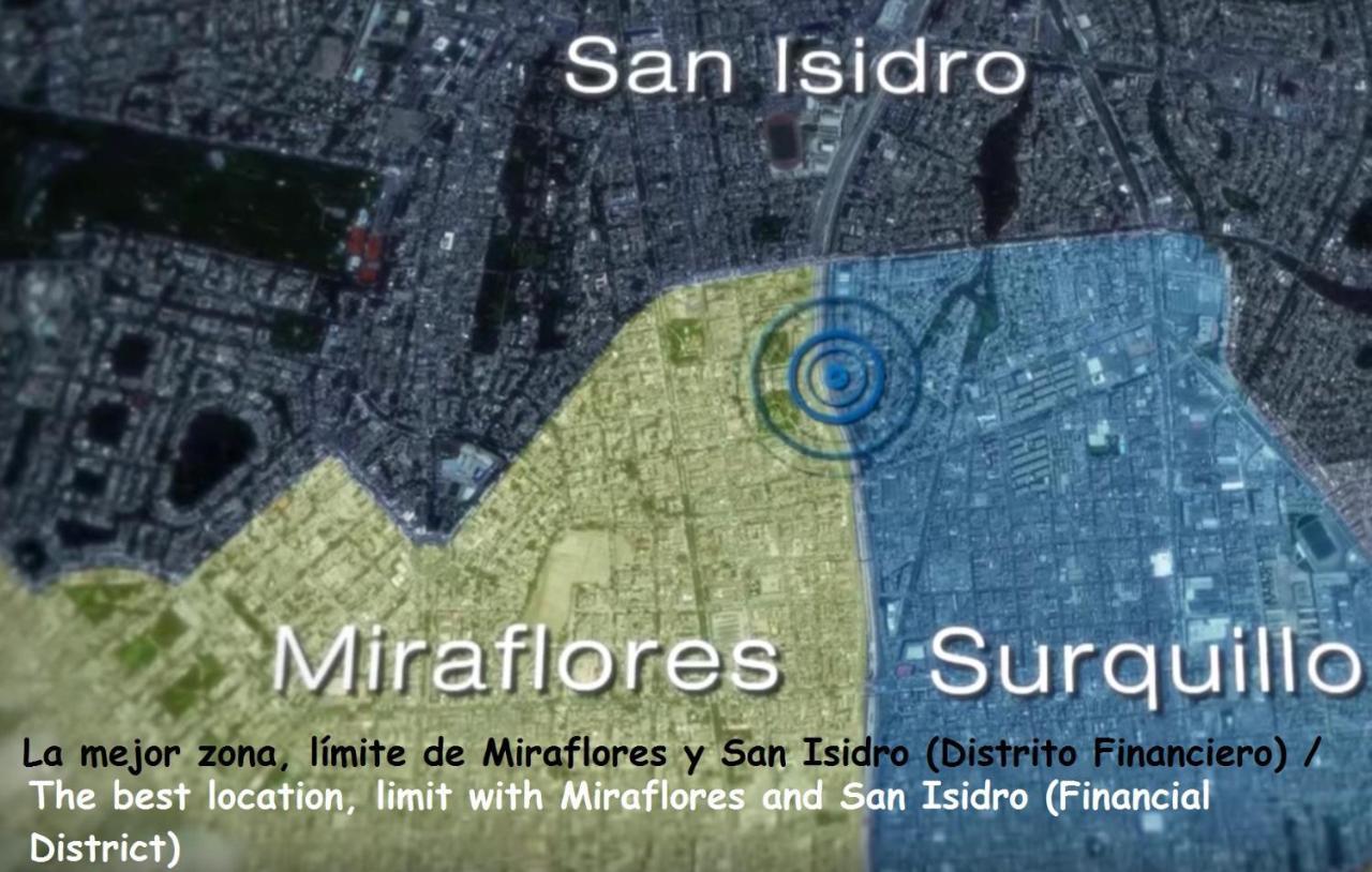 Alu Apartments - Limit With Miraflores Panoramic City View Lima Exteriör bild