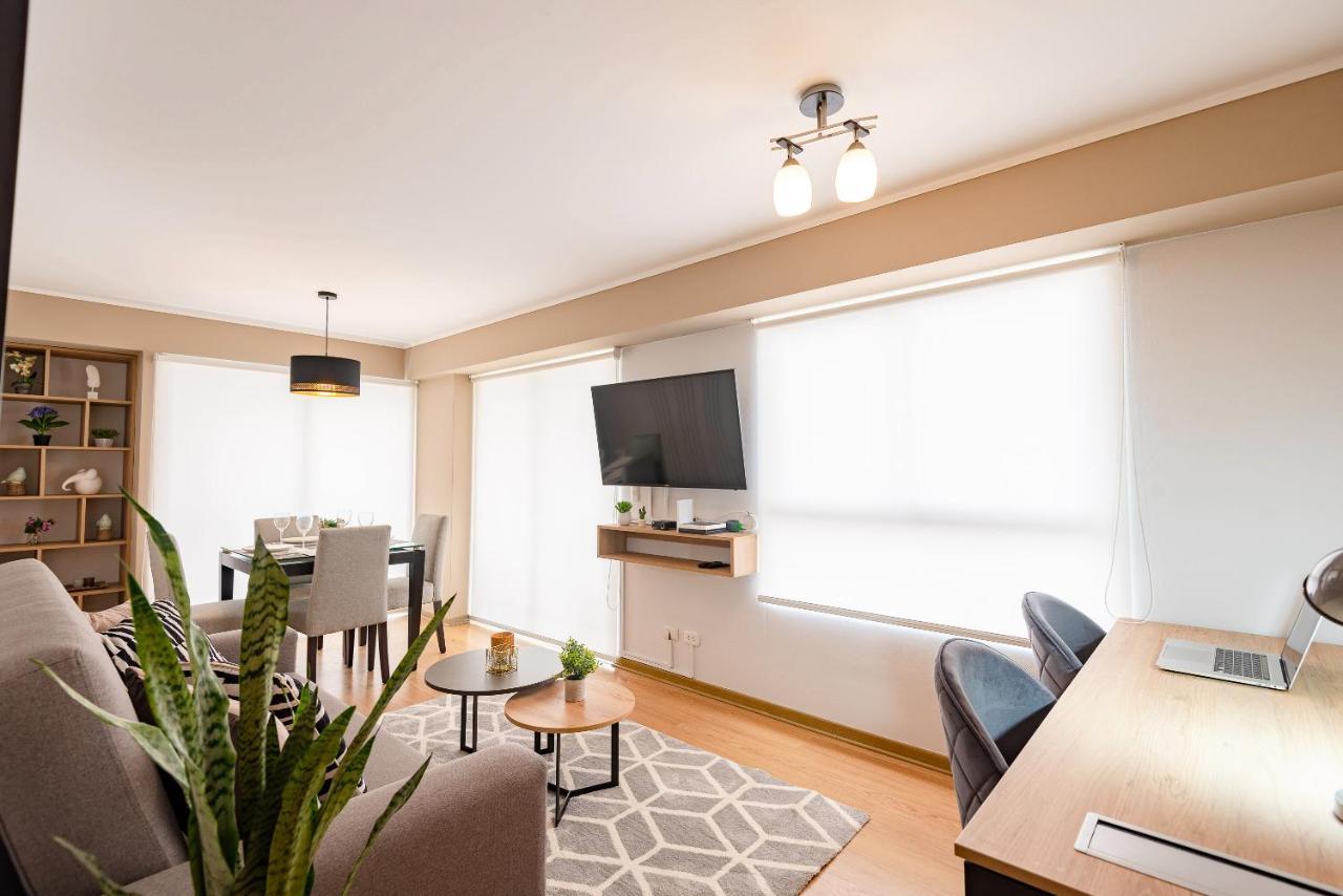Alu Apartments - Limit With Miraflores Panoramic City View Lima Exteriör bild