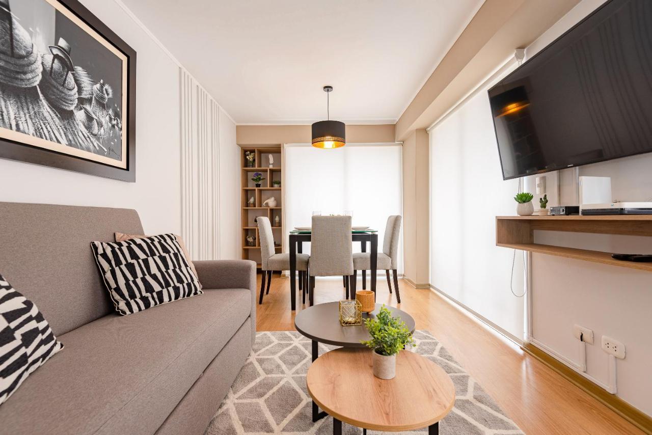 Alu Apartments - Limit With Miraflores Panoramic City View Lima Exteriör bild