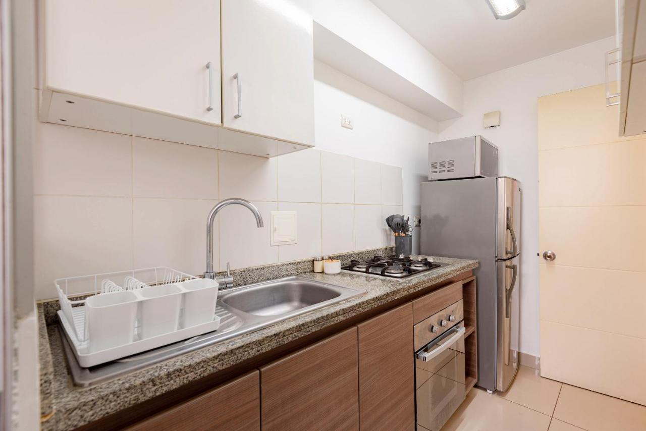 Alu Apartments - Limit With Miraflores Panoramic City View Lima Exteriör bild
