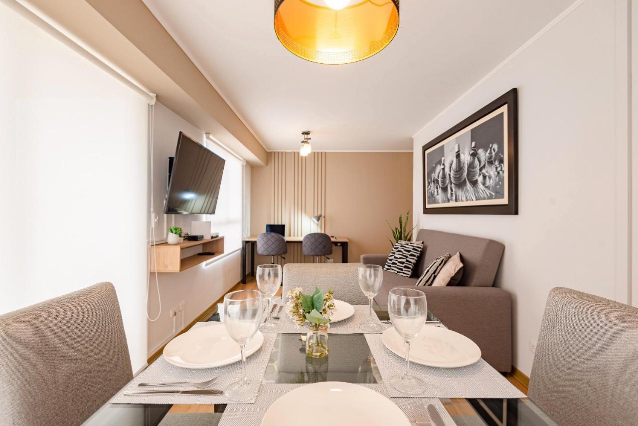 Alu Apartments - Limit With Miraflores Panoramic City View Lima Exteriör bild