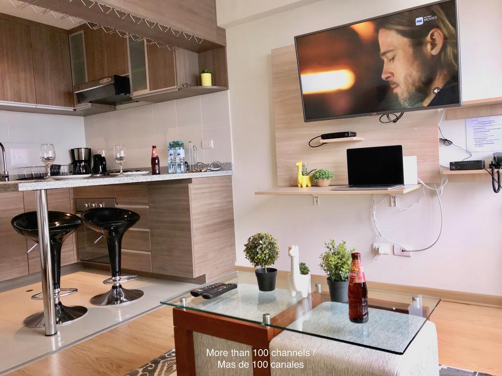 Alu Apartments - Limit With Miraflores Panoramic City View Lima Exteriör bild