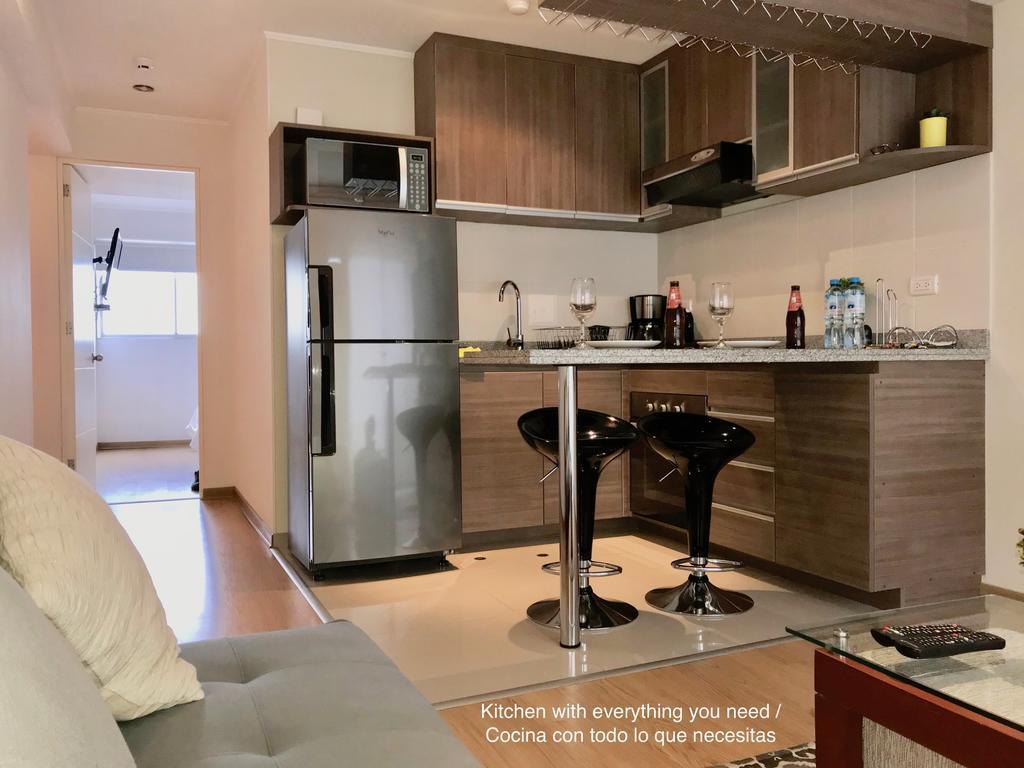 Alu Apartments - Limit With Miraflores Panoramic City View Lima Exteriör bild
