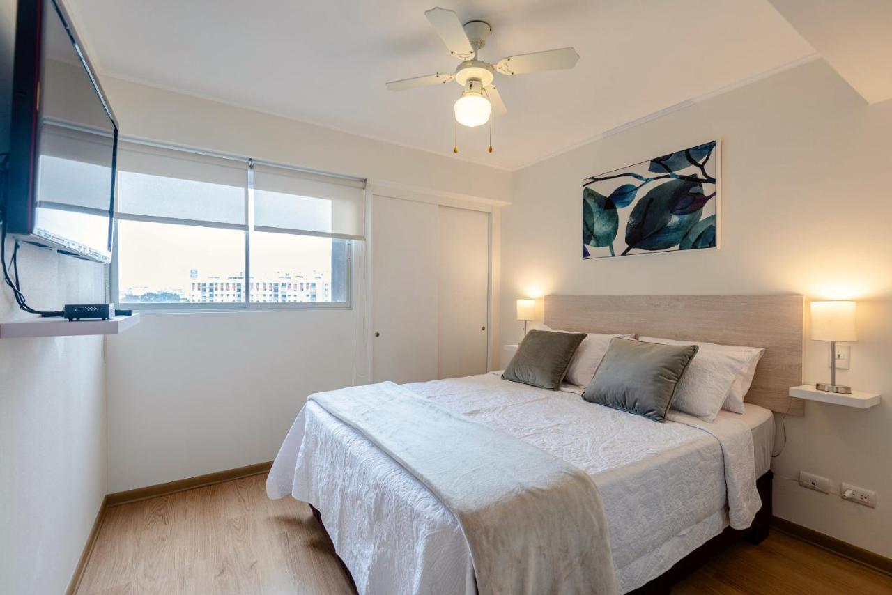 Alu Apartments - Limit With Miraflores Panoramic City View Lima Exteriör bild