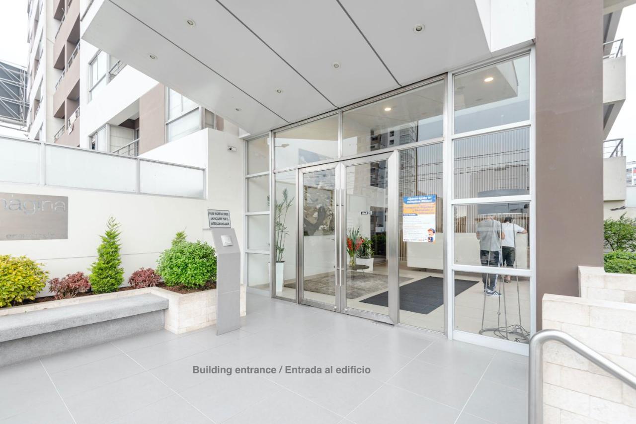 Alu Apartments - Limit With Miraflores Panoramic City View Lima Exteriör bild