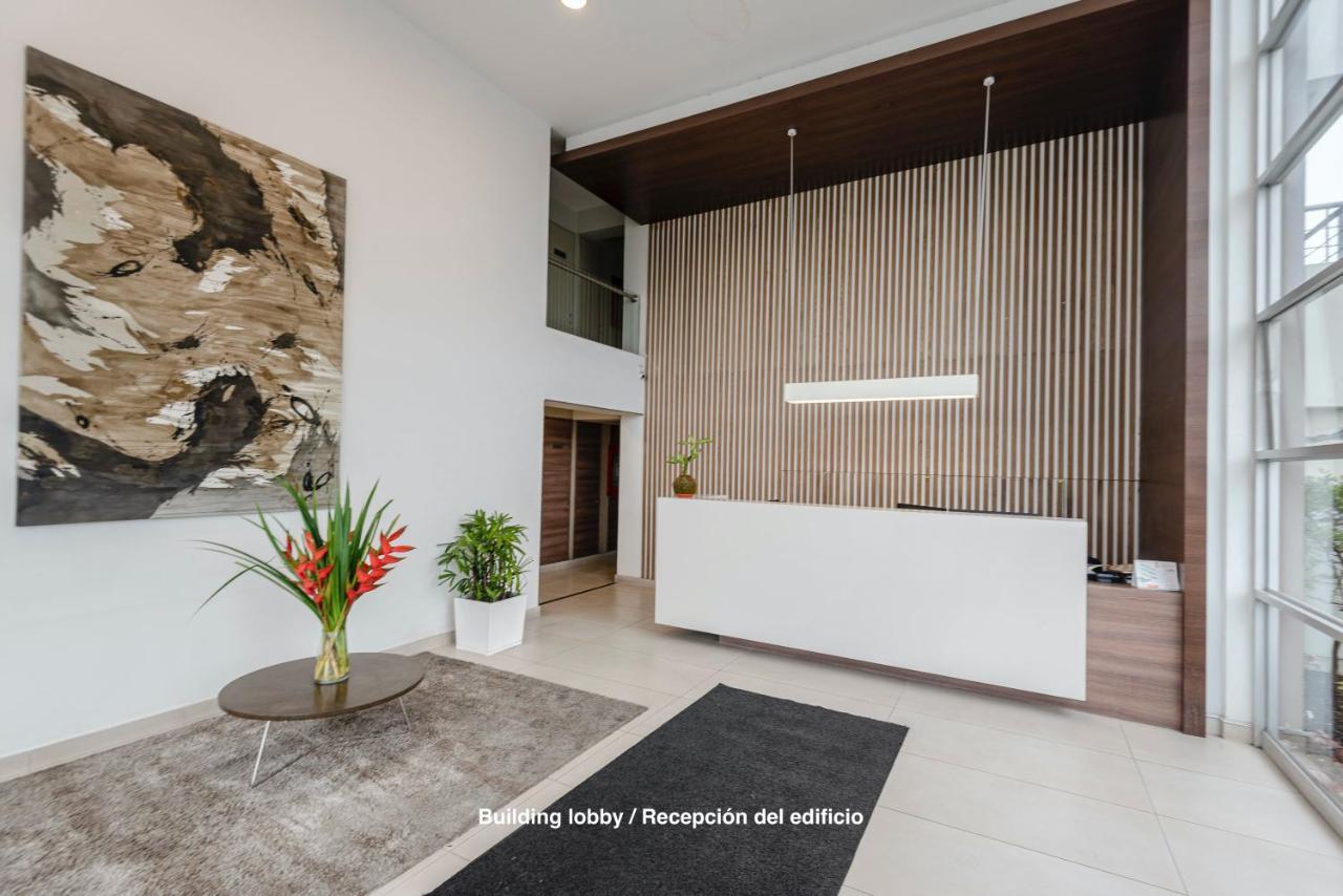 Alu Apartments - Limit With Miraflores Panoramic City View Lima Exteriör bild
